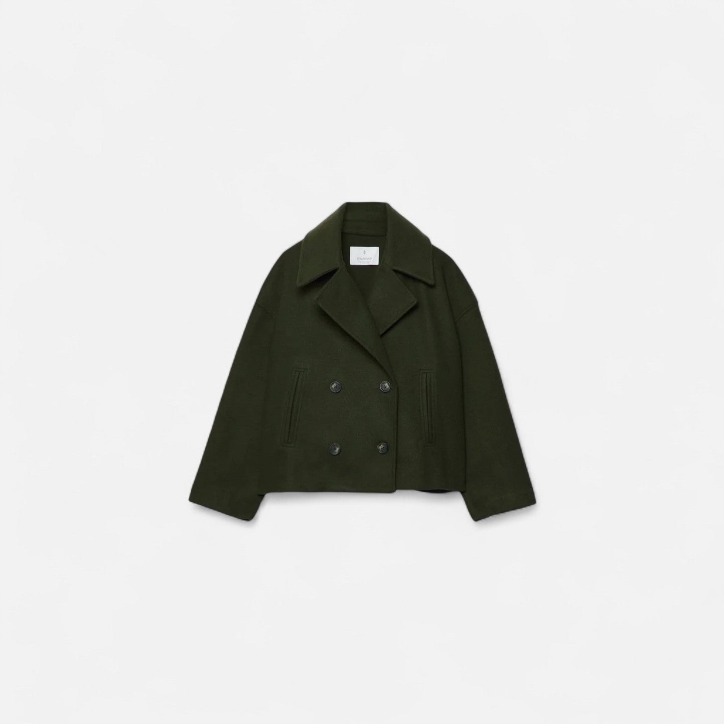 Old World | Minimalistische, taillierte Damenjacke – Moderne Struktur, mühelose Eleganz 5