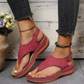 Damen Sandalen mit Fersenriemen und Offener Spitze | Alltagstragen