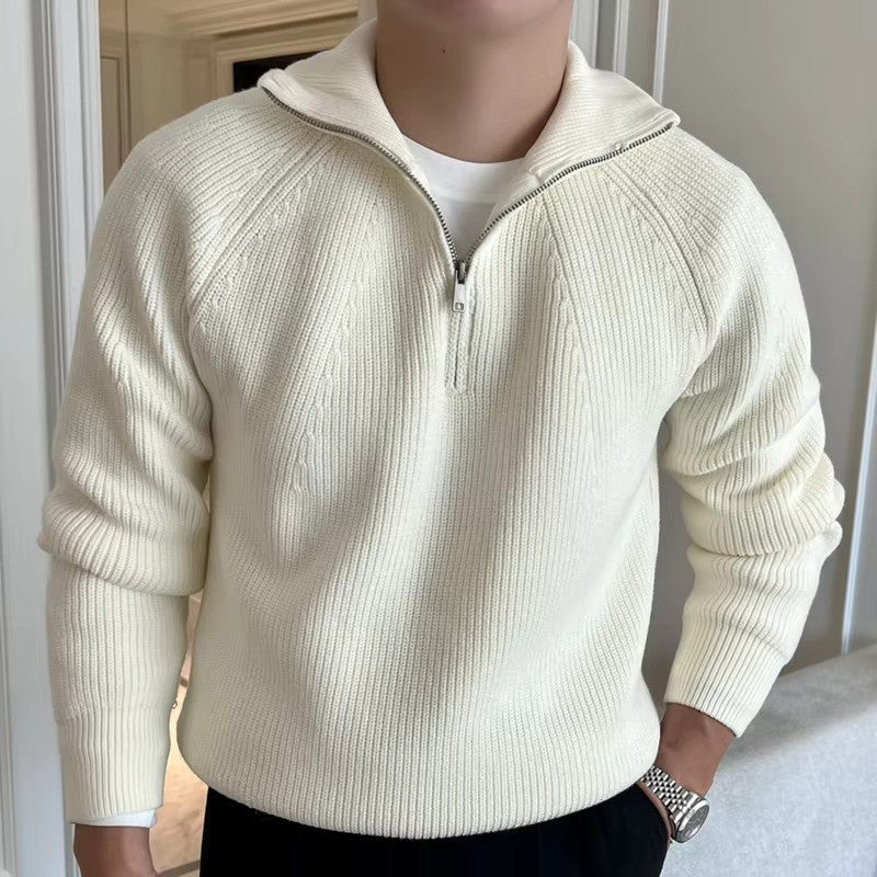 PAUL | Pullover mit Viertelreißverschluss