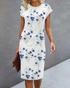 Regin | Damen Maxikleid | Weiß 0