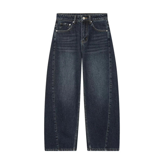Damen High Waist Hose Mit Geradem Bein Casual Stil Relaxed Passform | Relaxed Fit