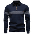 Herren Langarm Quarter-Zip Pullover | Smart Casual Kleidung