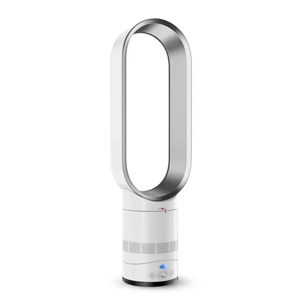 Ventilatore senza turbina | Silenzioso ventilatore da tavolo | Telecomando e timer | Stile abitativo moderno