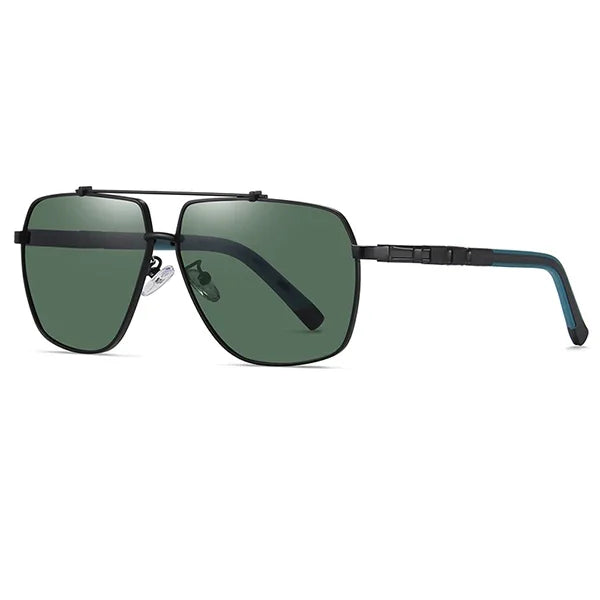 Herren Sonnenbrille mit eckigem Rahmen und polarisierten Gläsern | Modern Style