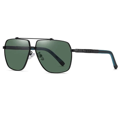Herren Sonnenbrille mit eckigem Rahmen und polarisierten Gläsern | Modern Style