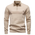 Herren Langarm Quarter-Zip Pullover | Smart Casual Kleidung