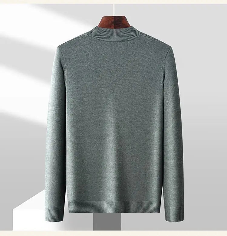Maglione da uomo a manica lunga con trama | Stile classico
