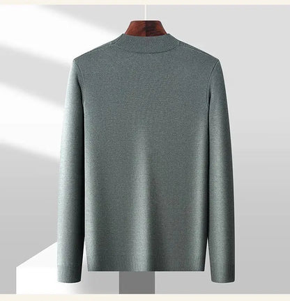 Maglione da uomo a manica lunga con trama | Stile classico