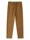 Herren Gerade Bein Hose Mit Kordelzug Taille | Seiten Taschen