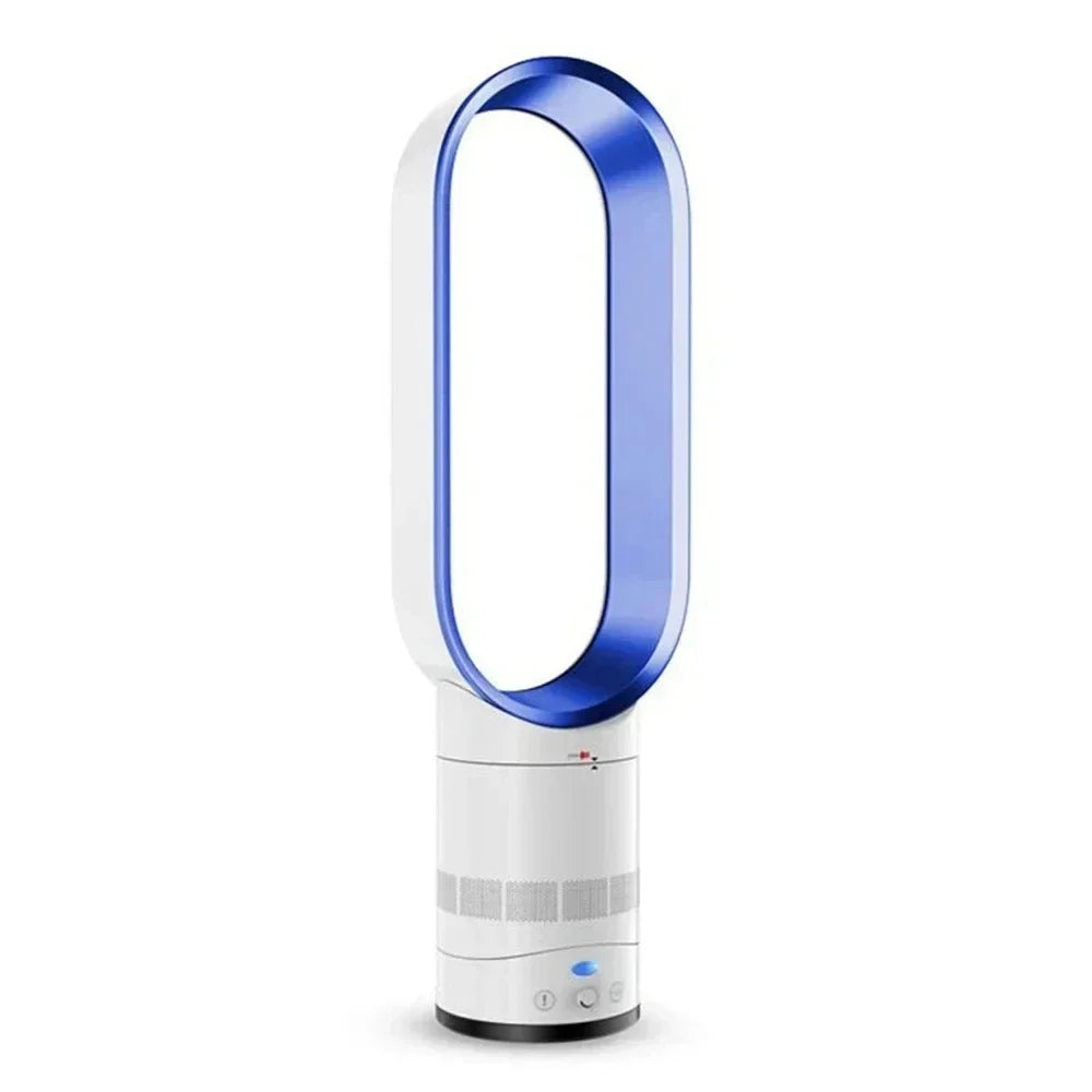 Ventilatore senza turbina | Silenzioso ventilatore da tavolo | Telecomando e timer | Stile abitativo moderno