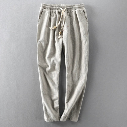 Herren Hose mit lockerem Schnitt und Kordelzug | Casual Style