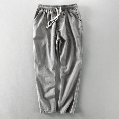 Herren Hose mit lockerem Schnitt und Kordelzug | Casual Style