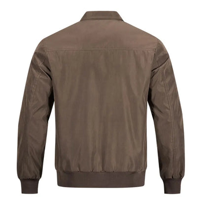 Herren Kragen Reißverschluss Jacke Langarm | Klassisch