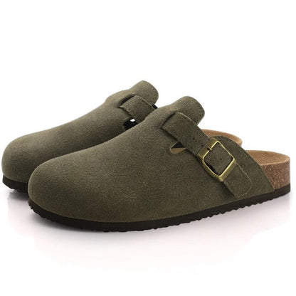 Damen Geschlossene Clogs | Schnallenriemen