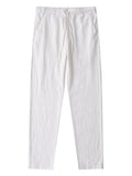 Herren Gerade Bein Hose Mit Kordelzug Taille | Seiten Taschen