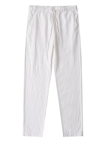 Herren Gerade Bein Hose Mit Kordelzug Taille | Seiten Taschen