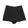 Damen High Waist Einfarbige Shorts Mit Stretch Passform | Mini