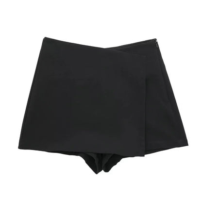Damen High Waist Einfarbige Shorts Mit Stretch Passform | Mini