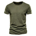 Herren Slim Fit Langarm Hemd mit Knopfleiste einfEarbig | Formal
