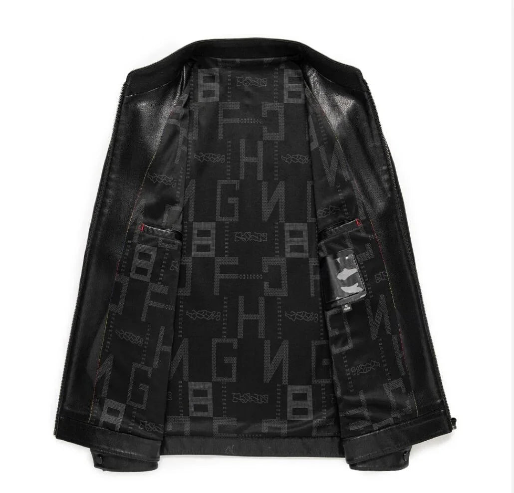 Herren Strukturierte Jacke mit Umlegekragen Full Zip Passform | Kragen