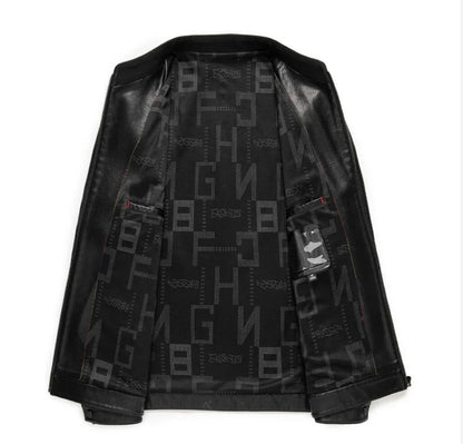 Herren Strukturierte Jacke mit Umlegekragen Full Zip Passform | Kragen