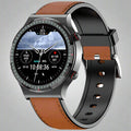 Smartwatch mit rundem Display, Fitness-Tracking, Herzfrequenzmessung und Benachrichtigungen 3