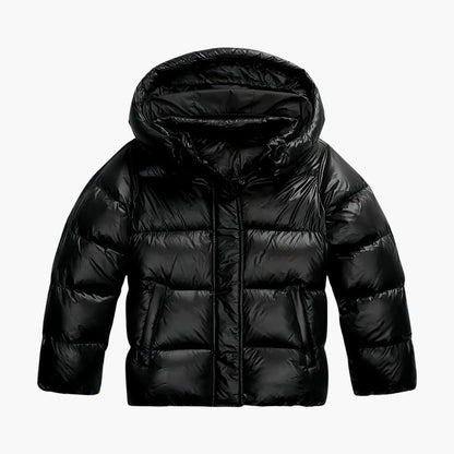 Steppjacke für Damen mit Kapuze und Vordertaschen 7