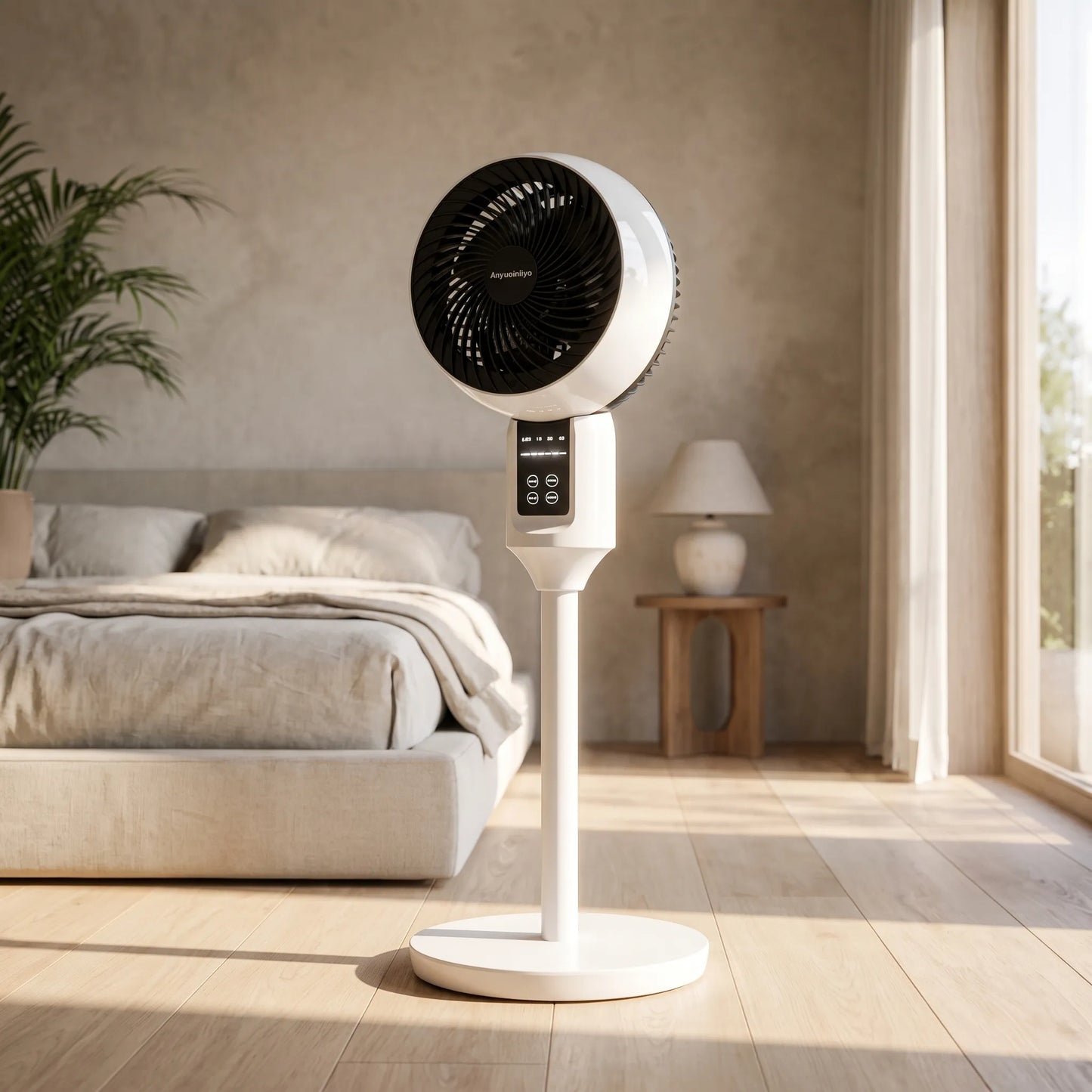 Leiser Standventilator mit Fernbedienung