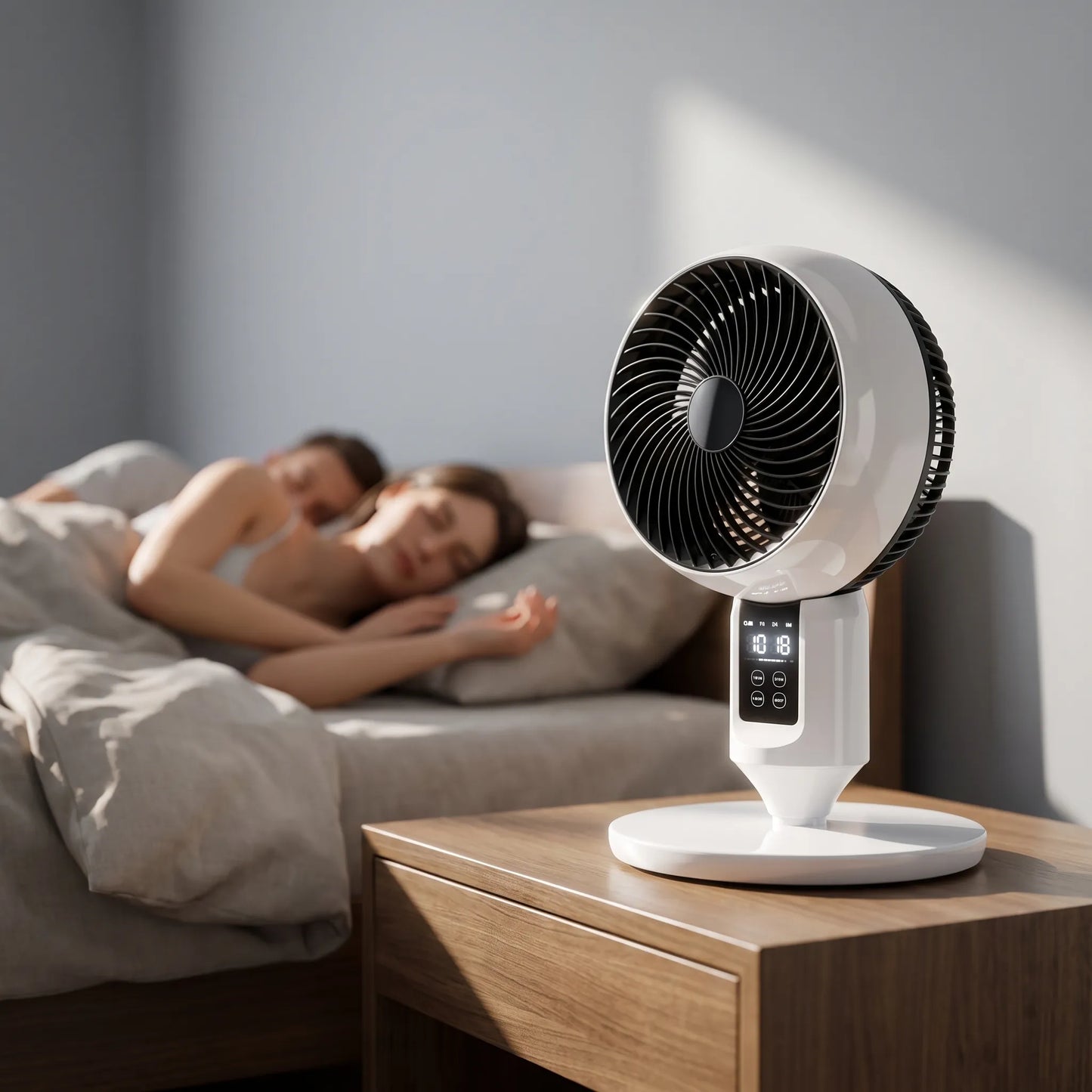 Leiser Standventilator mit Fernbedienung