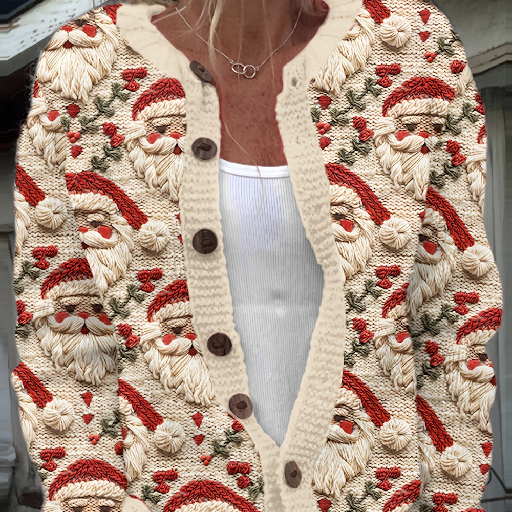 Strickcardigan für  Frauen – Hässlicher Weihnachtspullover