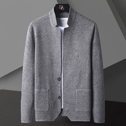 Strickjacke Herren | Übergangsmode für Männer, Taillierte Herren Strickjacken