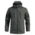 Tactical Shield | Wasserdichte Softshell-Militärjacke mit Kapuze für Herren 2