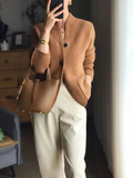 Talyra | Damenjacke aus reinem, weichem Wollmischgewebe