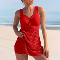Monika | Damen Zweiteiliger Tankini-Badeanzug