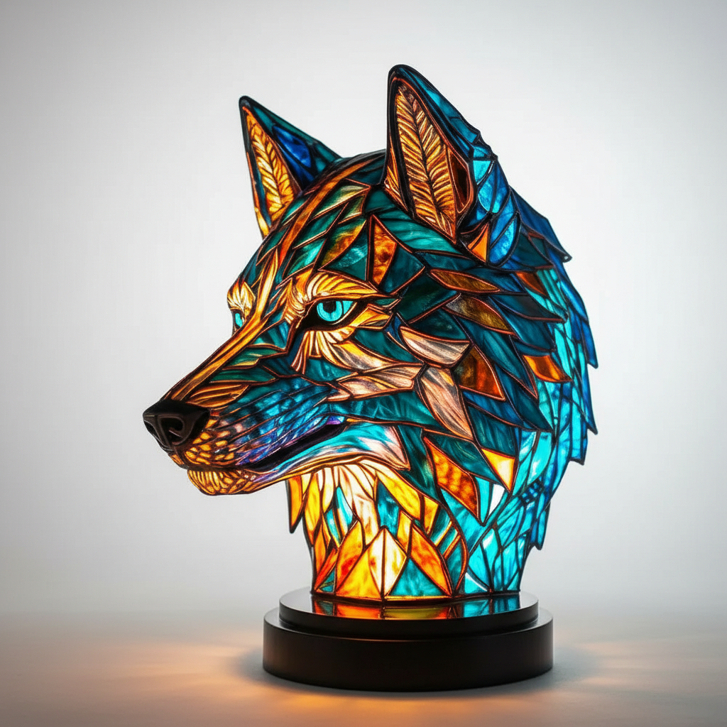 Tischlampe | Kunstvolle Beleuchtung für Wohnräume und Kunstliebhaber 0
