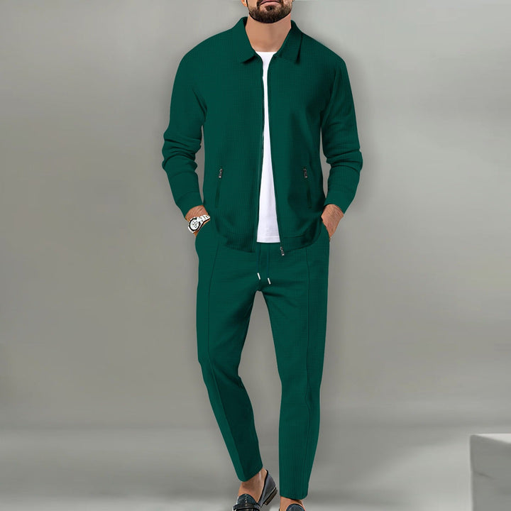 Trainingsanzug-Set – stylische Jacke und Hose mit Reißverschluss