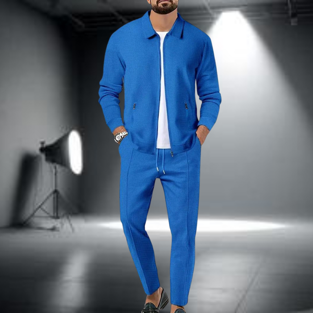Trainingsanzug-Set – stylische Jacke und Hose mit Reißverschluss