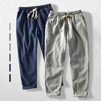 Herren Hose mit lockerem Schnitt und Kordelzug | Casual Style