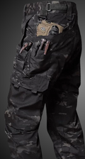 Taktische Cargohose für Herren | Camouflage