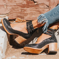 Verona | Vintage Pumps mit Knöchelriemen