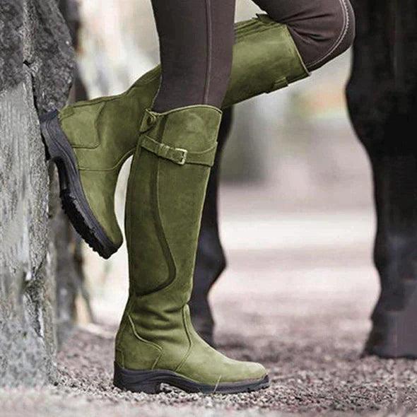 Wasserdichte Winterreitstiefel für Damen 6