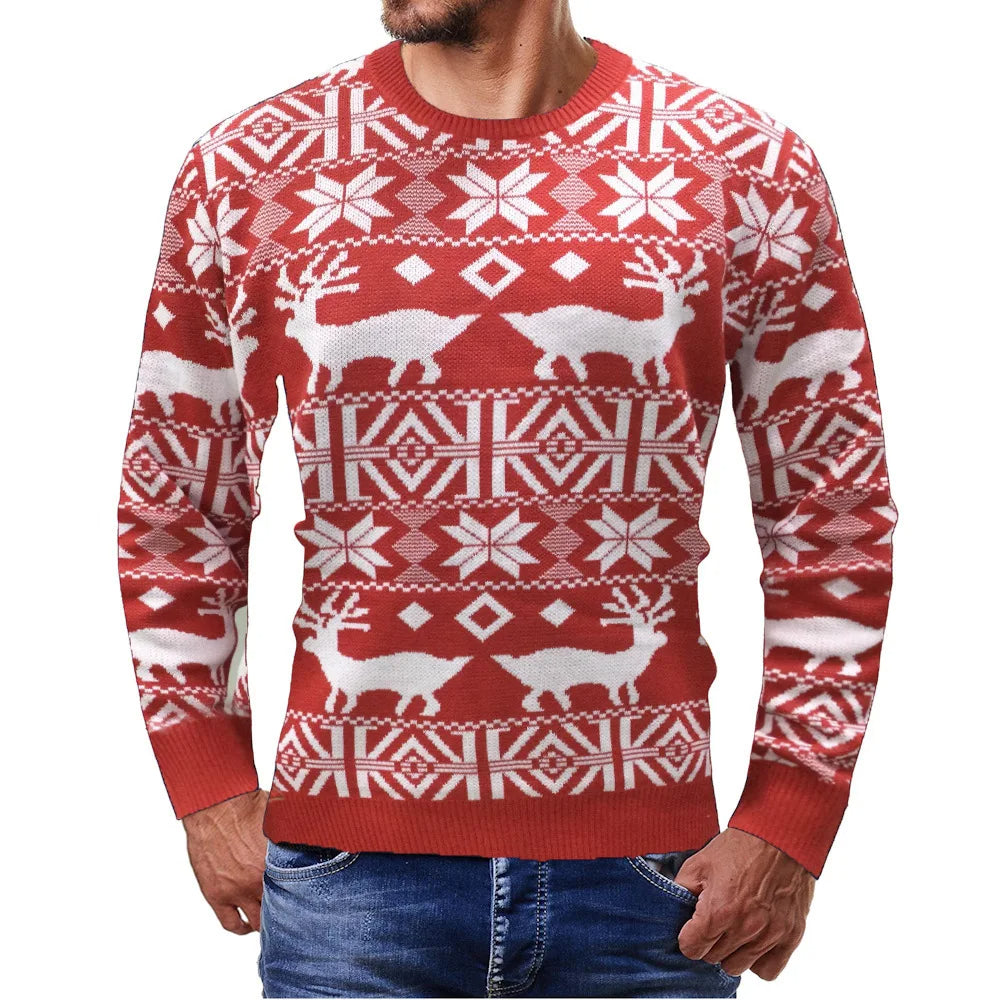 Weihnachtspullover für Herren - Remington