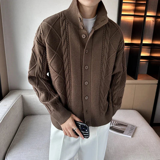 Westbridge Cardigan aus Wollmischung