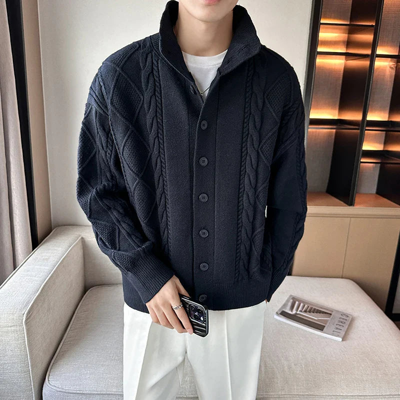 Westbridge Cardigan aus Wollmischung