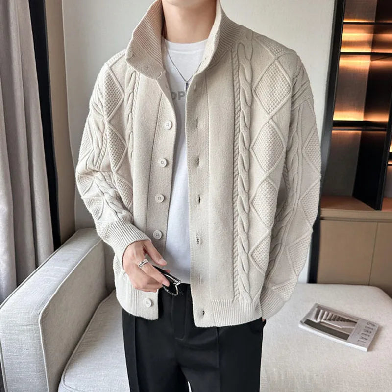 Westbridge Cardigan aus Wollmischung