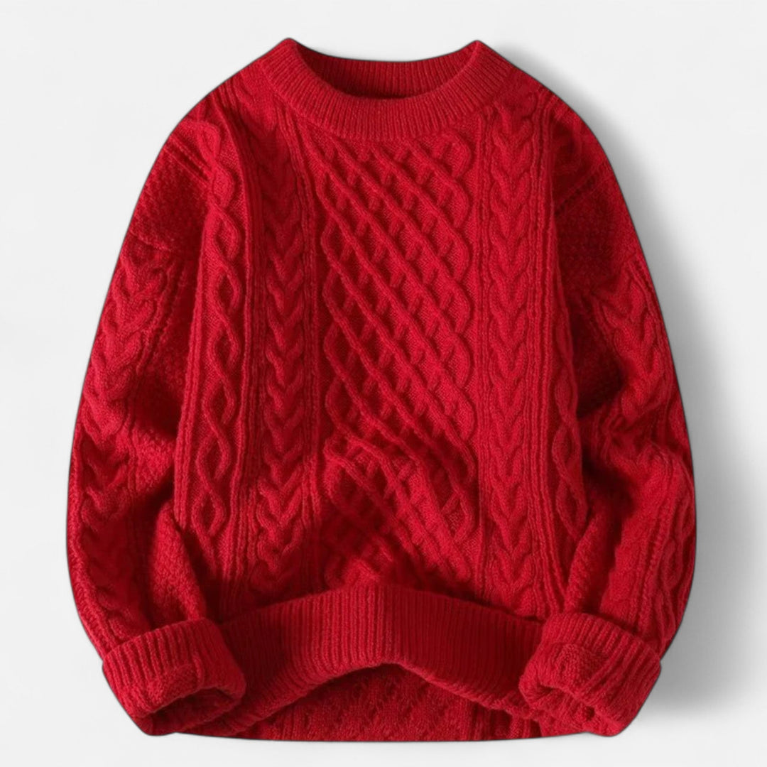 William | Klassischer Herrenpullover