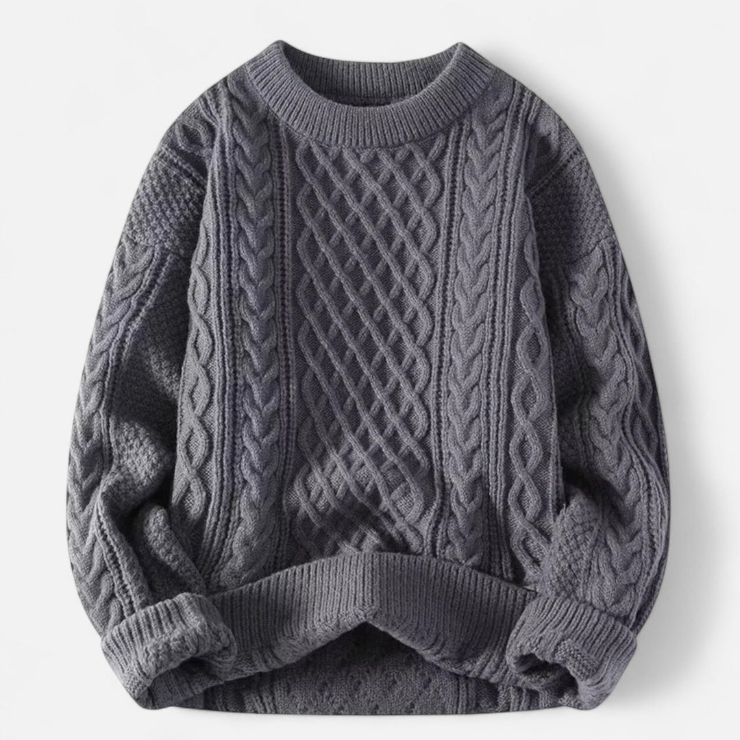 William | Klassischer Herrenpullover