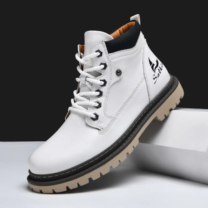 Winter Herren Stiefel | Trek-Lederstiefel für Winterliche Bedingungen 9