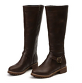 Winterstiefel Damen | Winterschuhe Gefüttert Kniehoch für Die Kalte Jahreszeit