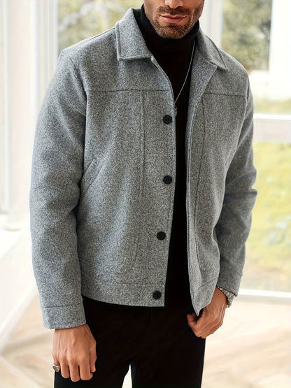 Benno | Übergangsjacke mit Knopfleiste